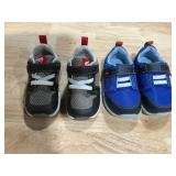 Stride Rite Gray Blue Toddler Shoes