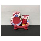 KONG Flyer Classic Bone Dog Toy Bundle