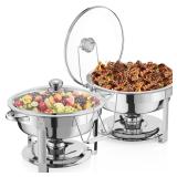 KWDOBUUS Chafing Dish Set 8QT 2 Packs