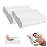 Phent zari Cervical Memory Foam Pillow 23.6