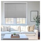 CHICOLOGY Cordless Mini Blinds 23x48 Gray