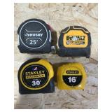 Multi-Brand Assorted Tape Measure Bundle