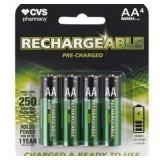 CVS Health Rechargeable AA Batteries