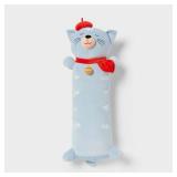 Pillowfort Cat Long Weighted Plush Pillow