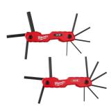 Milwaukee 17-Key SAEMetric Hex Key Set