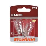 SYLVANIA 7443 Long Life Brake Light Bulb 4pk