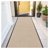 OLANLY 47x23 Beige Door Mat