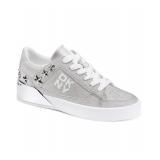 DKNY Womens 7 Silver Manserra Sneaker