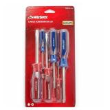 Husky 6-Pc Screwdriver Set