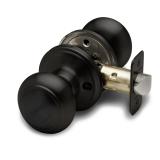 Copper Creek Matte Black Door Knob 1 Pack