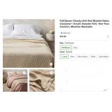 Casaluna FullQueen Chunky Knit Blanket