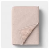 Threshold Gauze Throw Blanket Pink