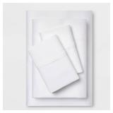Threshold King White 400TC Sheet Set