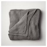 Casaluna FullQueen Dark Gray Blanket