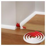 GCJUYA White Quarter Round Molding 79 L