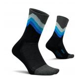 Feetures Light Cushion Mini Crew S Black