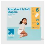 UpUp Diapers Size 6 96ct