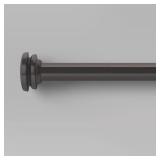 Room Essentials Curtain Rod 48-84 Black