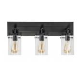Hampton Bay 21in 3-Light Bronze Vanity Light