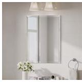 Frameless Vanity Mirror 22x30