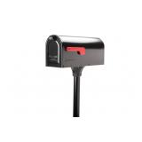 ARCHITECTURAL MAILBOXES Black Post Mailbox Kit...