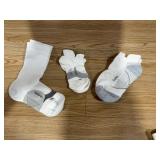 Feetures Socks Bundle WhiteGrey