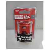 Milwaukee Diamond Grit Hole Saw 1-12