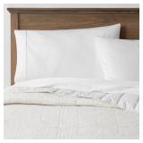 Threshold King Cotton Linen Quilt