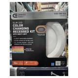 Commercial Electric 6in LED Recessed Light Black