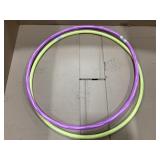 Purple Yellow Hula Hoops