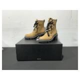 Sorel Womens Lace Up Boots Size 8.5