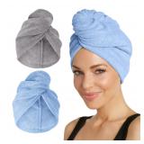 Turbie Twist Large Hair Towel 2-Pack