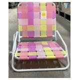 Sun Squad Pastel Foldable Beach Chair