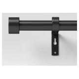 Project 62 Black Curtain Rod 36-66in