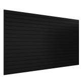 Neoaider Black Slatwall Panel 4FT x 8FT
