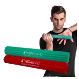 THERABAND FlexBar RedGreen LightMedium