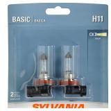 SYLVANIA H11 Basic Halogen Bulb 3pk