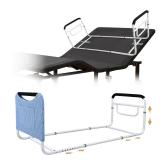 Mybow Double Bed Rail Adjustable Dual Side