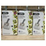 Zyliss 3-Piece Cheese Grater Set
