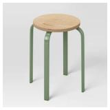 Target Green Round Top Stool