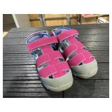 Pink Velcro Sandals Size 1
