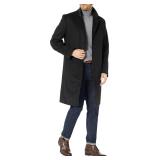 LONDON FOG Mens Wool Topcoat 44L