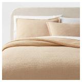 Threshold King Waffle Duvet Set