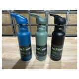 Klean Kanteen Classic 18oz Water Bottle Bundle