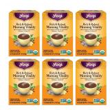 Yogi Morning Vitality Herbal Tea 16 Bags 6 Pack