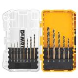 DEWALT 13-Pc Black Oxide Drill Bit Set