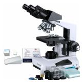AmScope 1600X Binocular Microscope