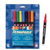 SAKURA Permapaque Fine Point Markers 7 Count