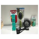 KONG Squeezz Toy  Brush Combo