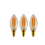 helloify B11 E12 LED Bulb 60W Eq 3-PK